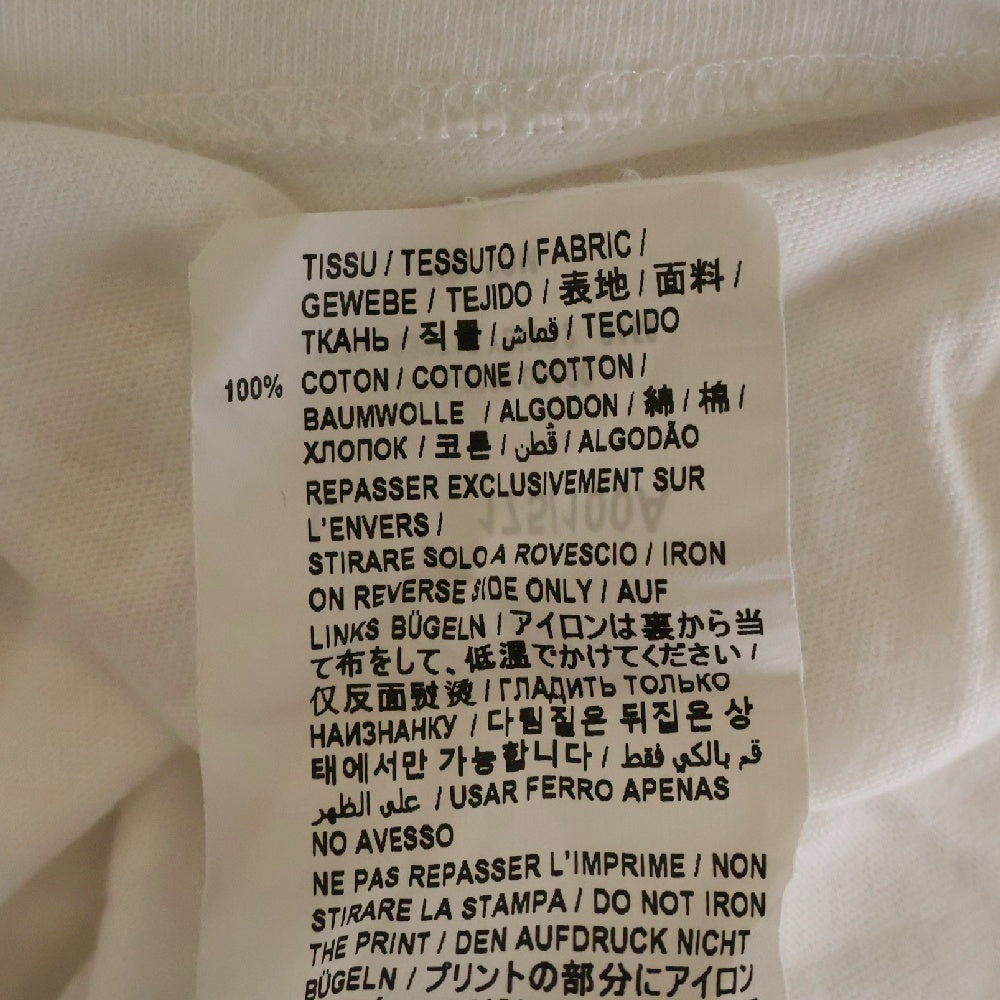 SAINT LAURENT PARIS(サンローランパリ) フロント ハートロゴ クルーネック半袖 Tシャツ 632713 YBWG2 9152 ホワイト