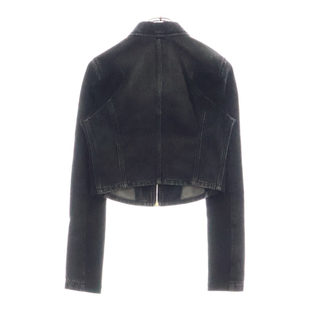DIESEL(ディーゼル) 24AW DE-SYLEN-S ニット切り替え デニムジャケット A14379 ブラック