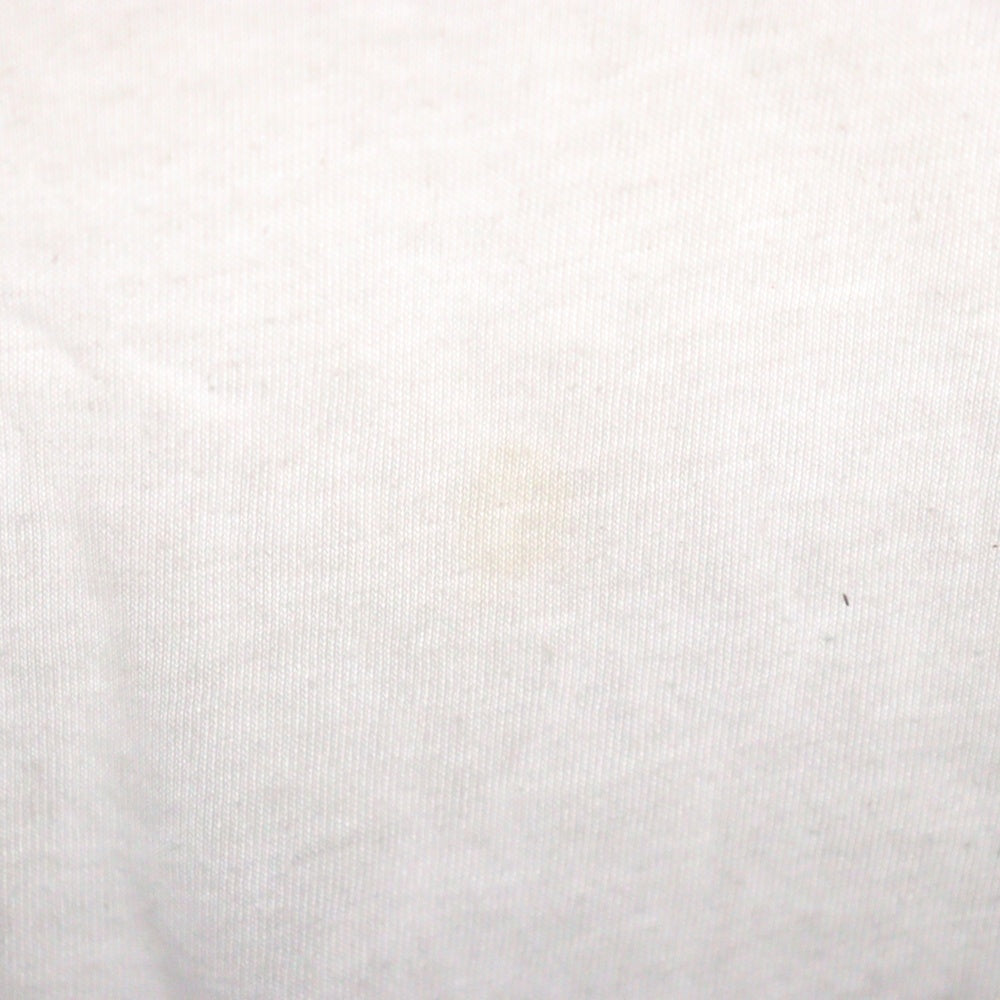 CHROME HEARTS(クロムハーツ) Neck Logo S/S Tee ネック ロゴプリント 半袖Tシャツ カットソー ホワイト