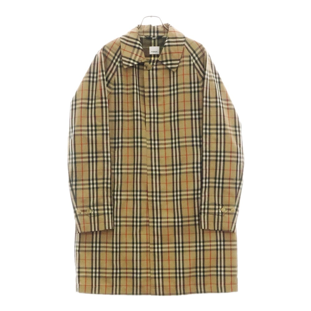 BURBERRY(バーバリー) ナイロン ノヴァチェック カーコートジャケット 8010644 ブラウン