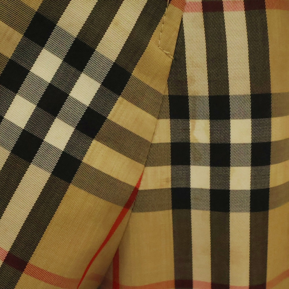 BURBERRY(バーバリー) ナイロン ノヴァチェック カーコートジャケット 8010644 ブラウン