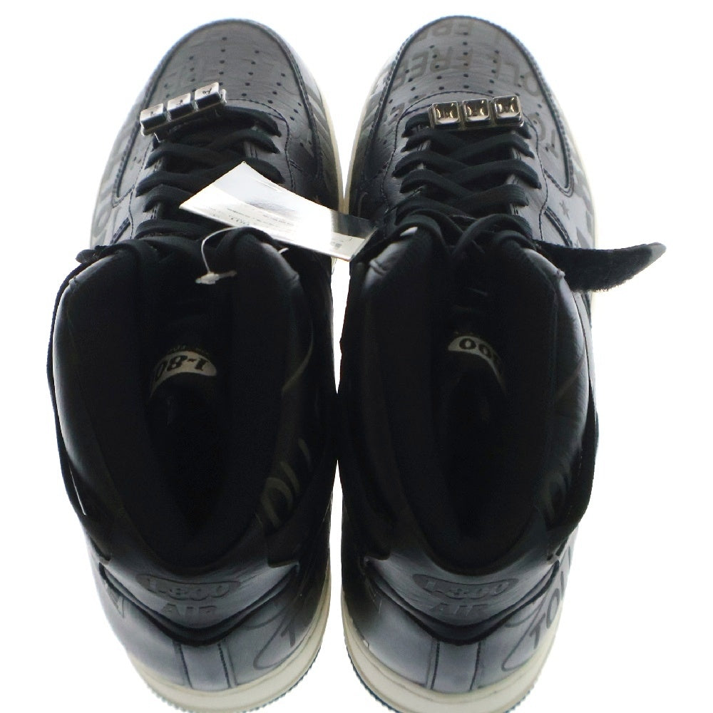 NIKE(ナイキ) Air Force 1 High Toll Free エアフォース1 ハイカットスニーカー トールブラック CU1414-001 US11/29cm