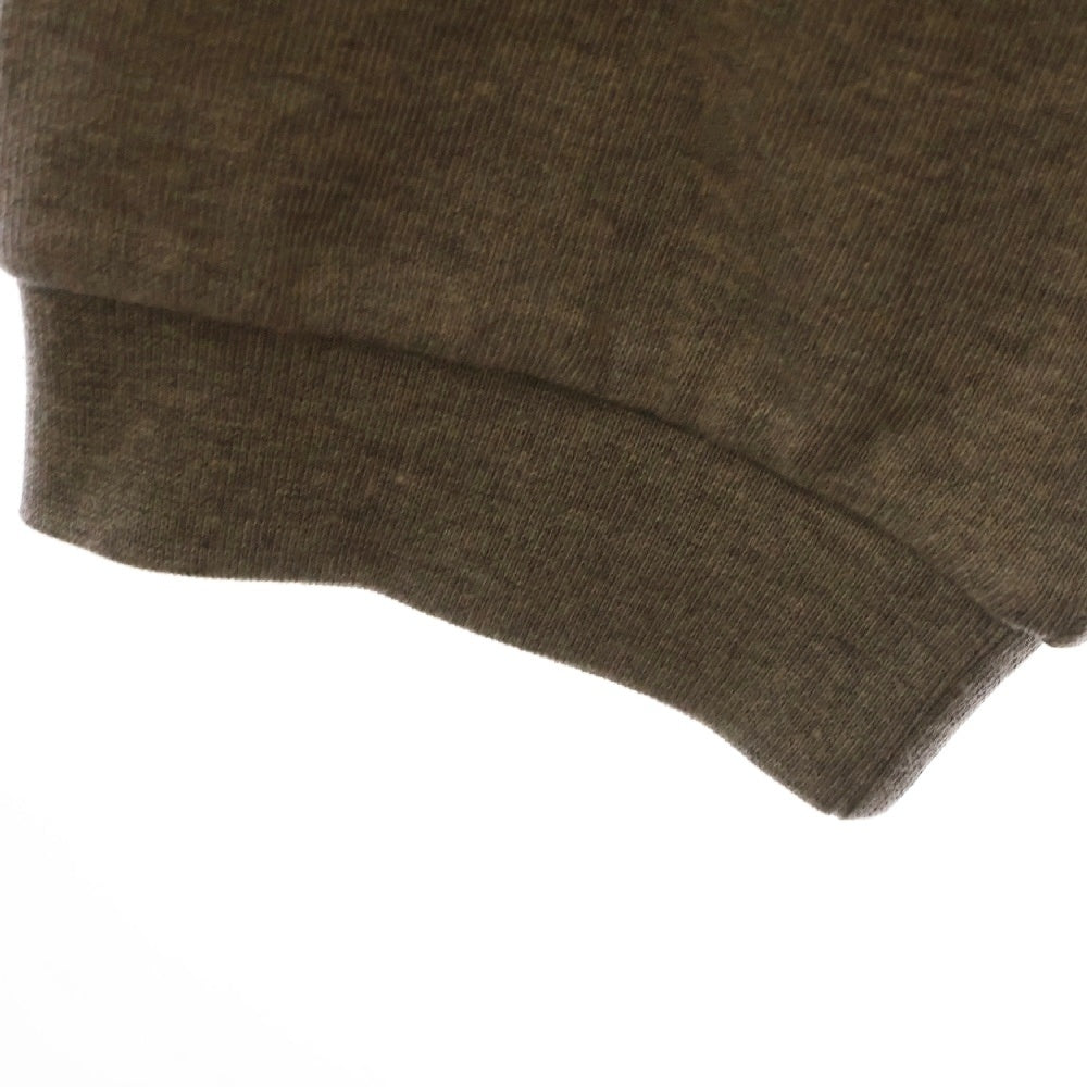ESSENTIALS FEAR OF GOD(エッセンシャル フィアオブゴッド) ラバーロゴ モックネック ロンスリーブTシャツ グレー