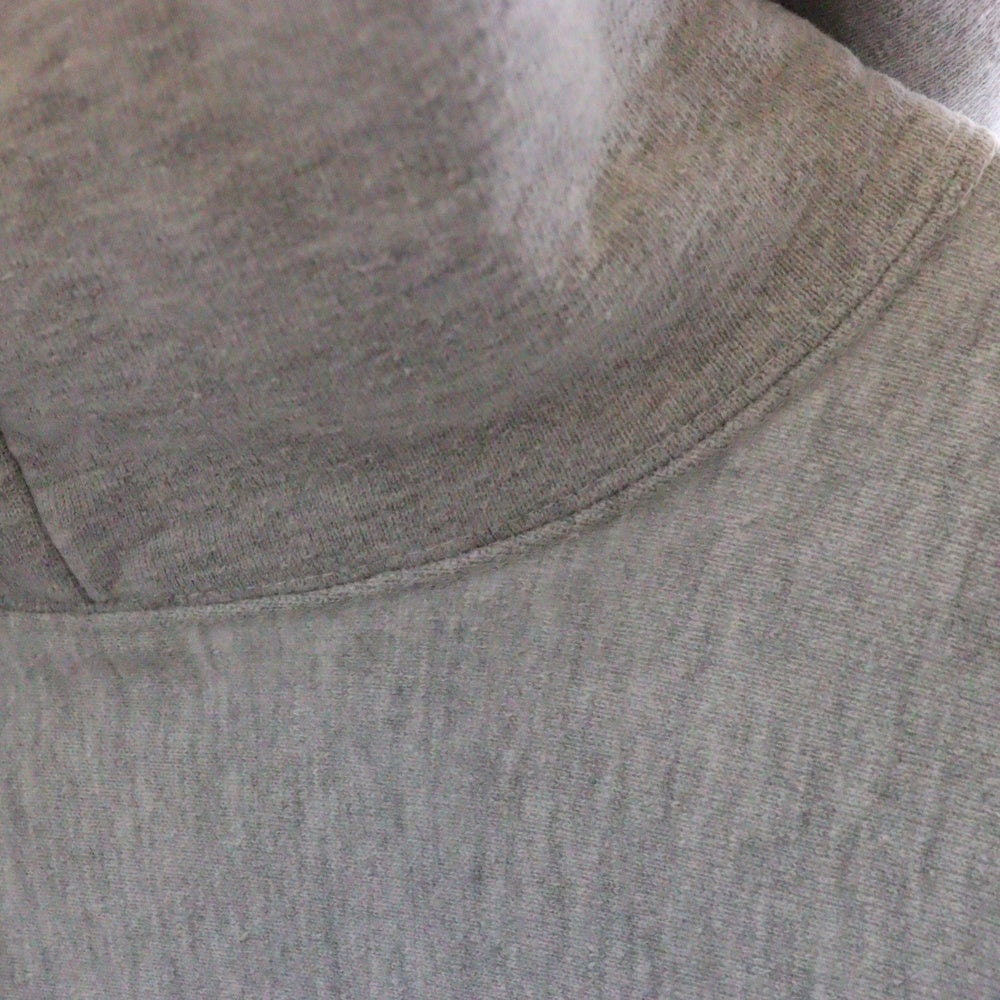 CHAMPION(チャンピオン) 90s VINTAGE REVERSE WEAVE フロントロゴ刺繍 フーディープルオーバーパーカー グレー