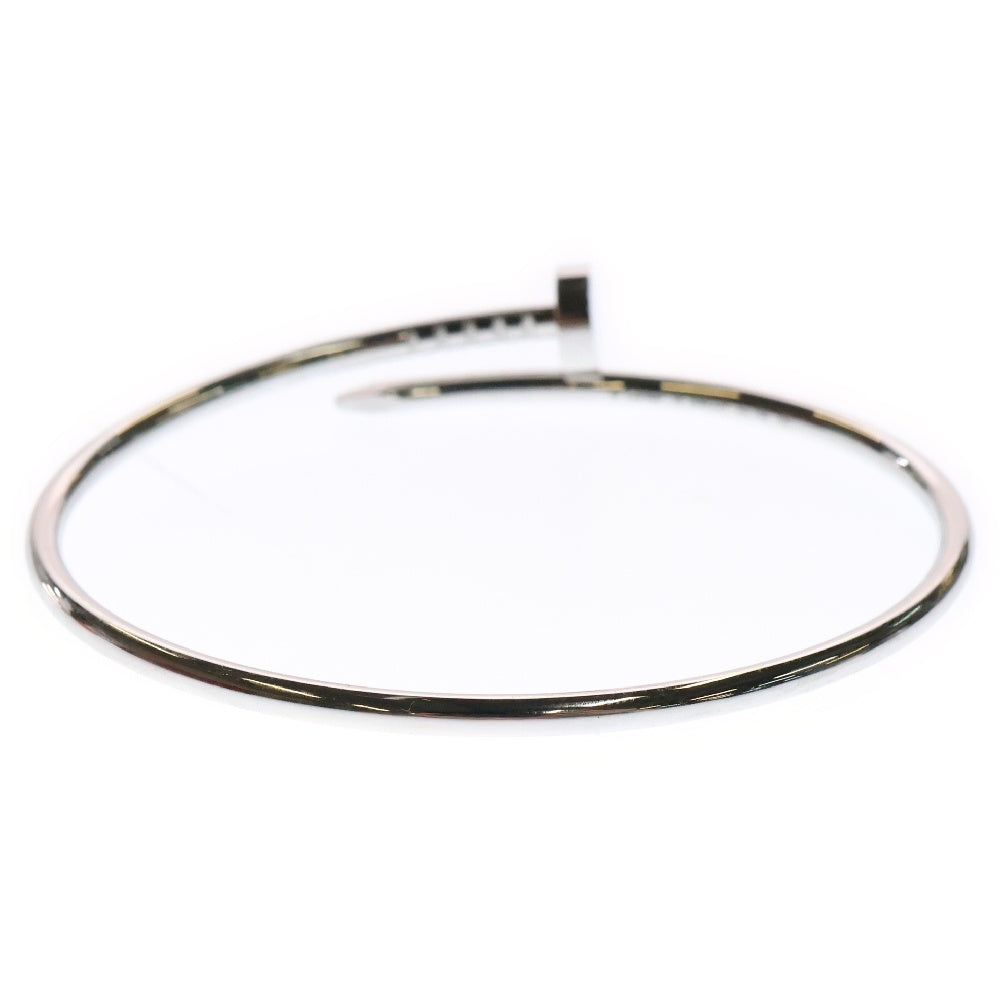 Cartier(カルティエ) JUSTE UN CLOU BRACELET SM ジュストアンクル K18WG ブレスレット ホワイトゴールド