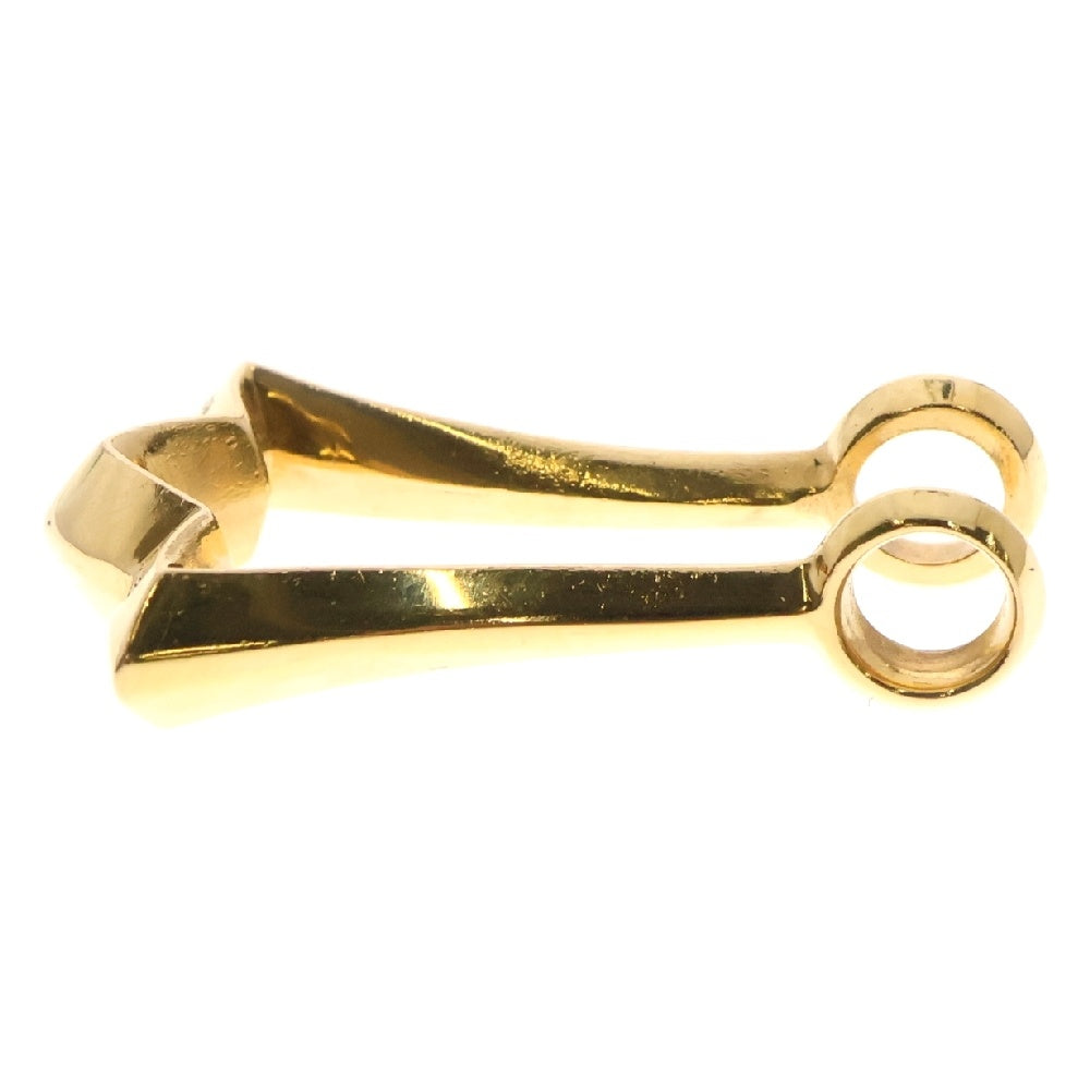 CHROME HEARTS(クロムハーツ) 22K RING CATCH リングキャッチ ゴールドネックレストップ