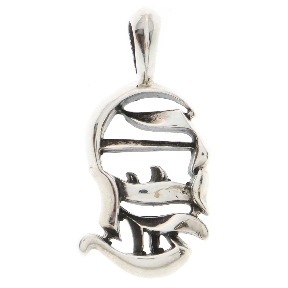 CHROME HEARTS(クロムハーツ) CH バーティカルロゴ チャーム ネックレストップ シルバー