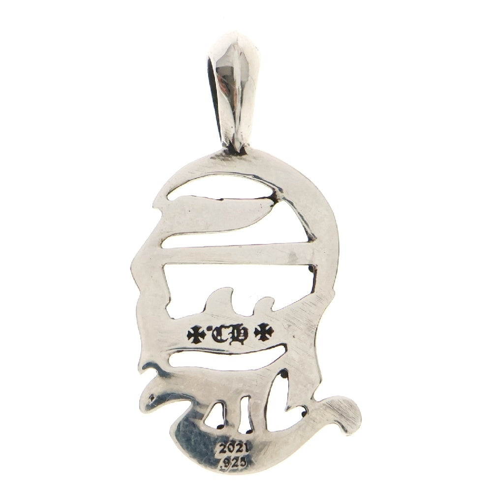 CHROME HEARTS(クロムハーツ) CH バーティカルロゴ チャーム ネックレストップ シルバー