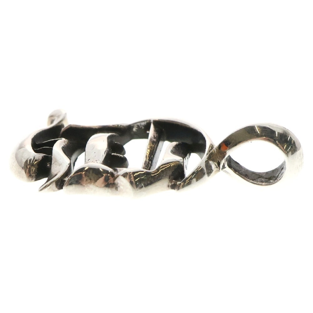 CHROME HEARTS(クロムハーツ) CH バーティカルロゴ チャーム ネックレストップ シルバー