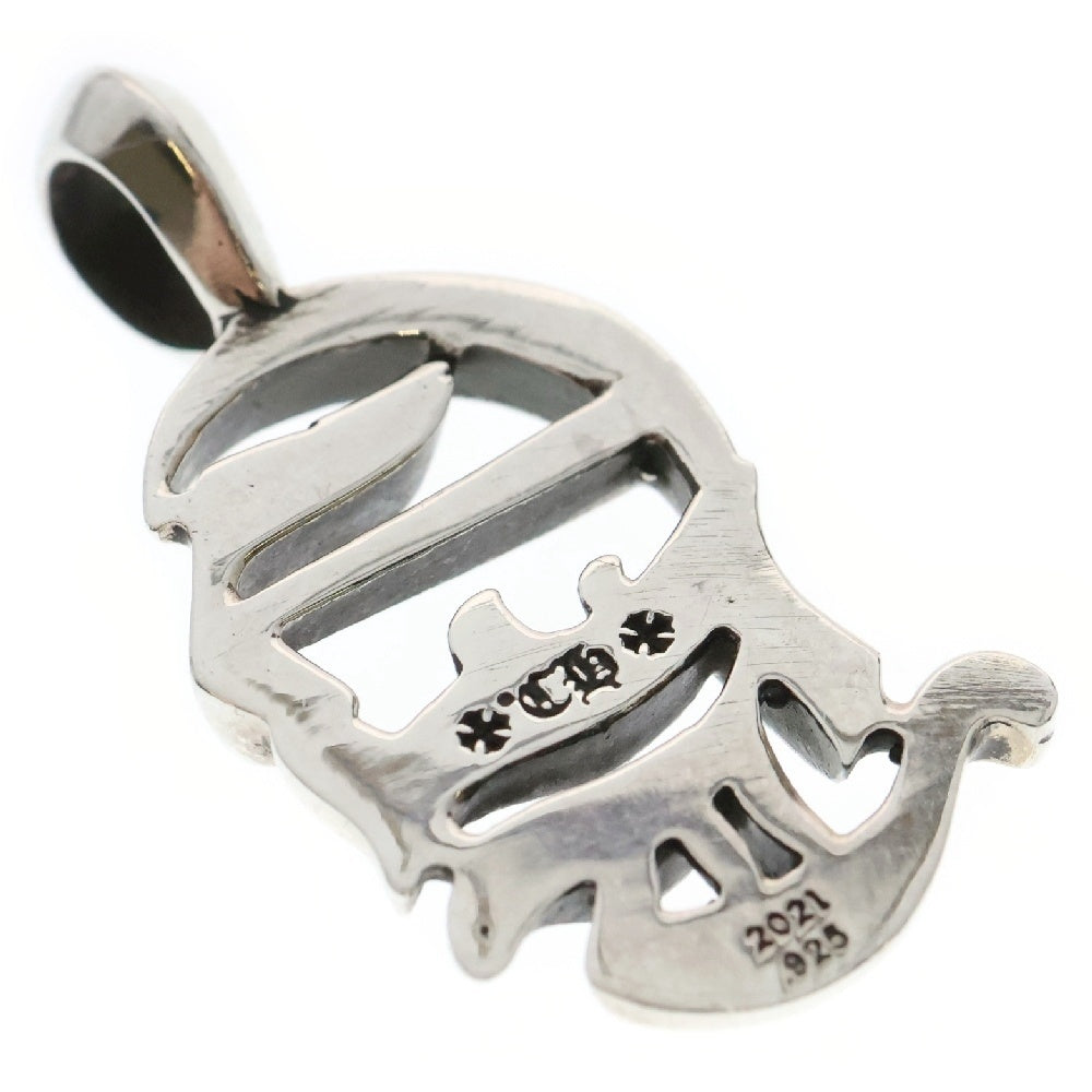 CHROME HEARTS(クロムハーツ) CH バーティカルロゴ チャーム ネックレストップ シルバー