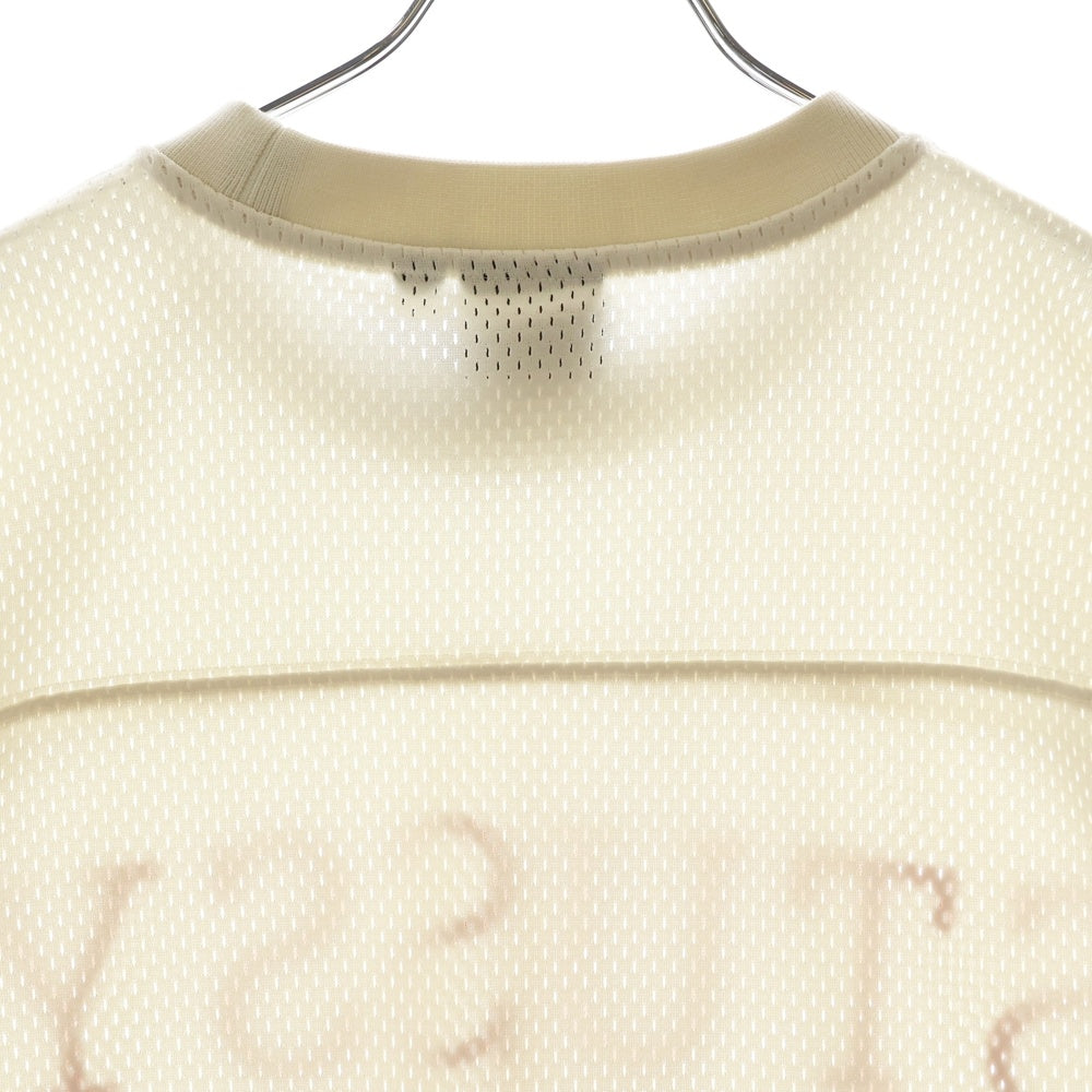 STUSSY(ステューシー) 4X4 MESH FOOTBALL JERSEY メッシュ フッドボールシャツ ホワイト 1140329