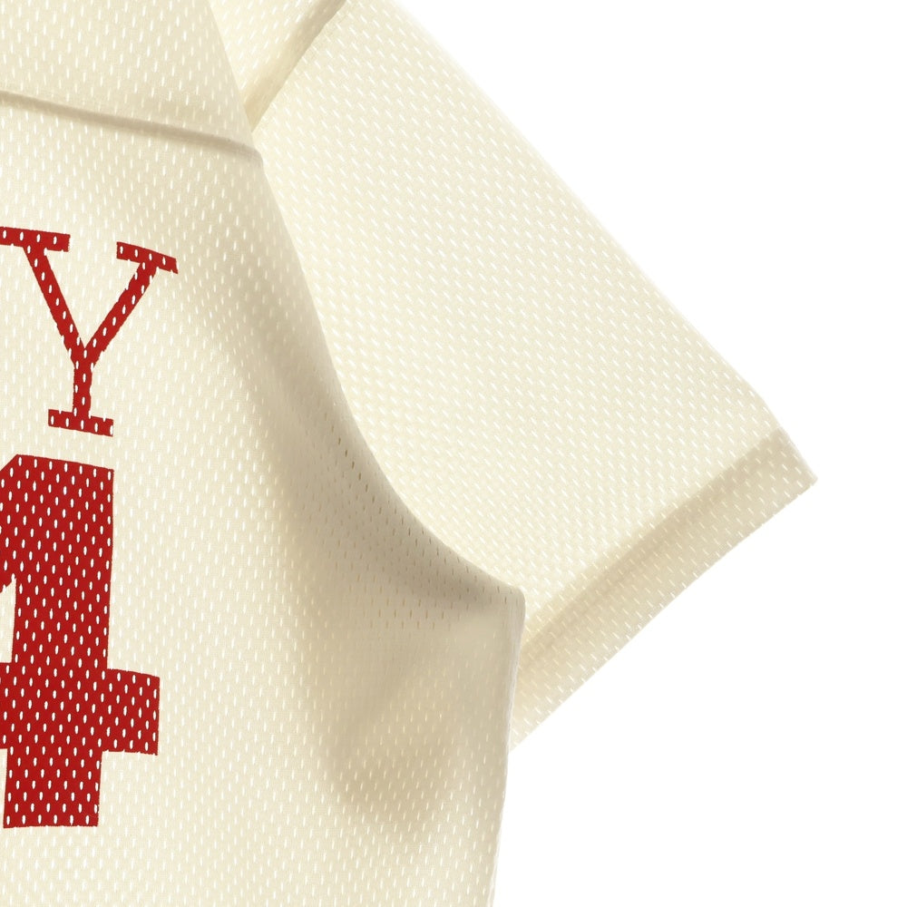 STUSSY(ステューシー) 4X4 MESH FOOTBALL JERSEY メッシュ フッドボールシャツ ホワイト 1140329