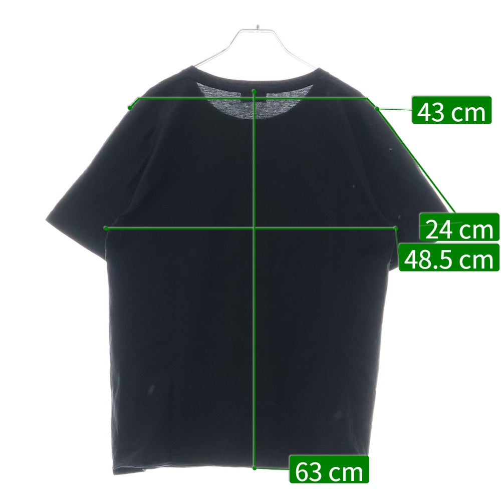 SAINT LAURENT PARIS(サンローランパリ) 17SS クラシックロゴ 半袖Tシャツ カットソー ブラック 464572 YB1EN