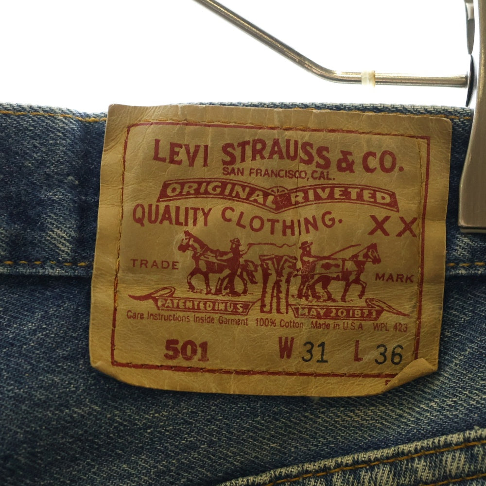 Levi's(リーバイス) 501 ボタン裏552 スモールe ボタンフライ デニムパンツ インディゴ