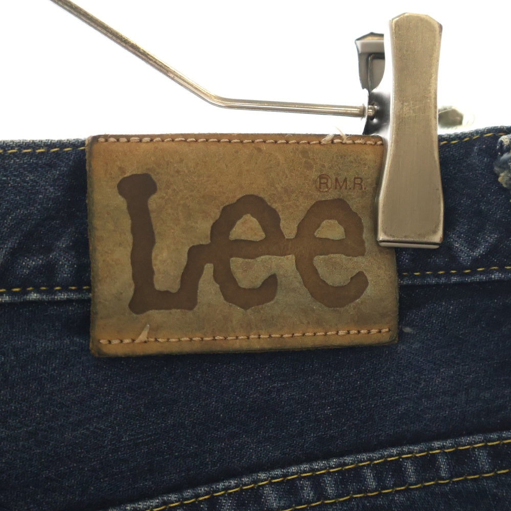 LEE(リー) RIDERS E524 復刻 ジップアップ ストレートデニムパンツ インディゴ E524-2006