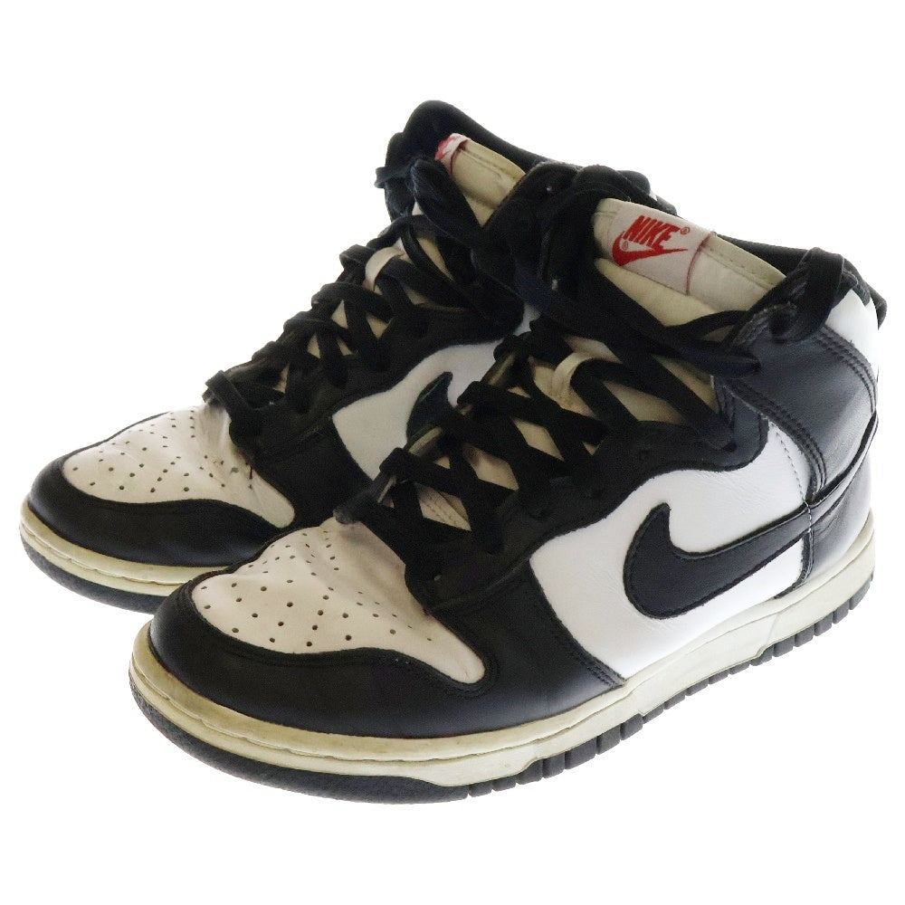 NIKE(ナイキ) WMNS DUNK HIGH DD1869-103 ウィメンズ ダンクハイ ハイカットスニーカー ホワイト/ブラック US7/24.0cm