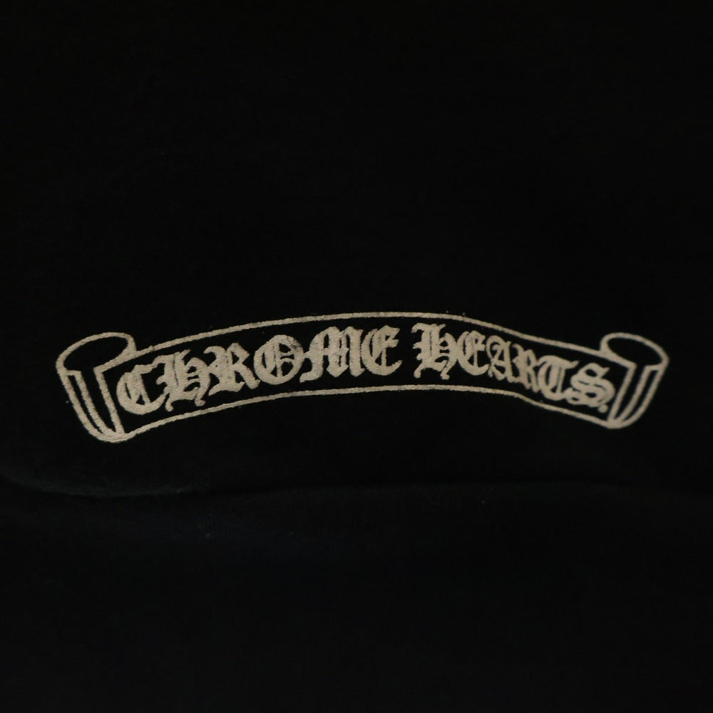 CHROME HEARTS(クロムハーツ) SWTSHRT PLVR アームロゴプリント プルオーバーパーカー ブラック