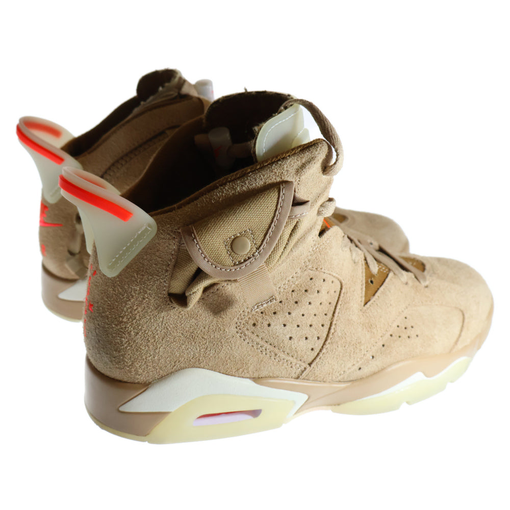 Travis Scott ✖️NIKE Air Jordan6ブリティッシュカーキ リーク【Travis Scott x Nike Air Jordan 6 “British Khaki