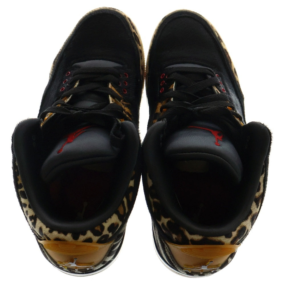 NIKE(ナイキ) Air Jordan 3 Retro SE Safari エアジョーダン3 レトロ SE サファリ ミッドカットスニーカー ブラック/ブラウン CK4344-002 US8.5/26.5cm
