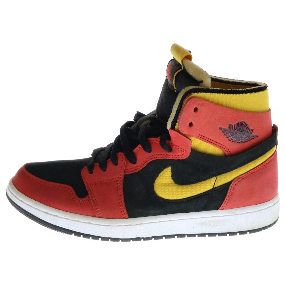 NIKE(ナイキ) Air Jordan 1 High Zoom Air Comfort エアジョーダン1 ハイ ズーム エア コンフォート ハイカットスニーカー CT0978-006 レッド US9/27cm