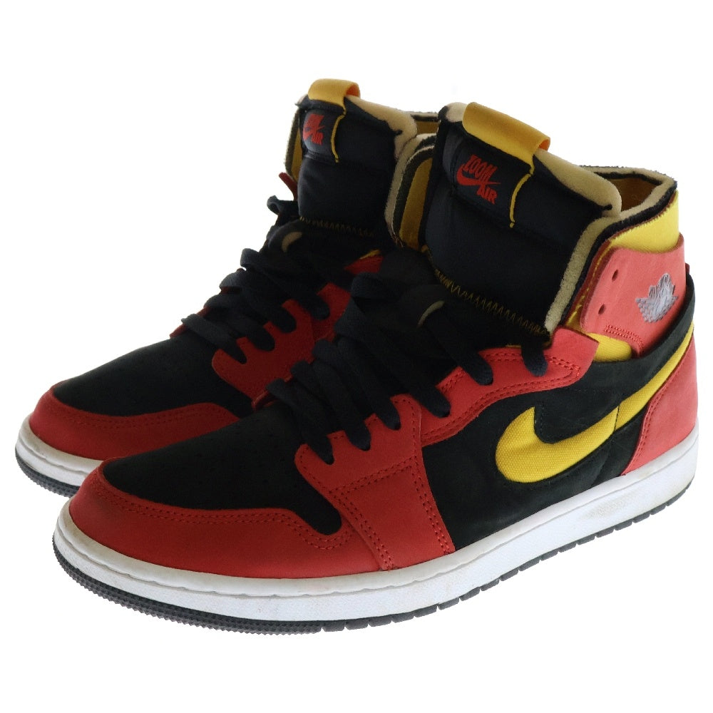 NIKE(ナイキ) Air Jordan 1 High Zoom Air Comfort エアジョーダン1 ハイ ズーム エア コンフォート ハイカットスニーカー CT0978-006 レッド US9/27cm