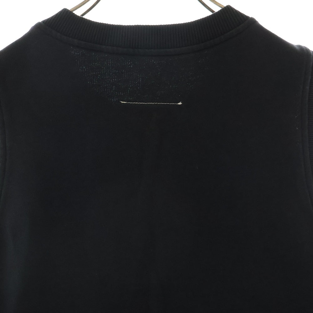 MM6 Maison Margiela(エムエムシックスメゾンマルジェラ) 18AW スウェット ベスト S32CU0015 ブラック レディース