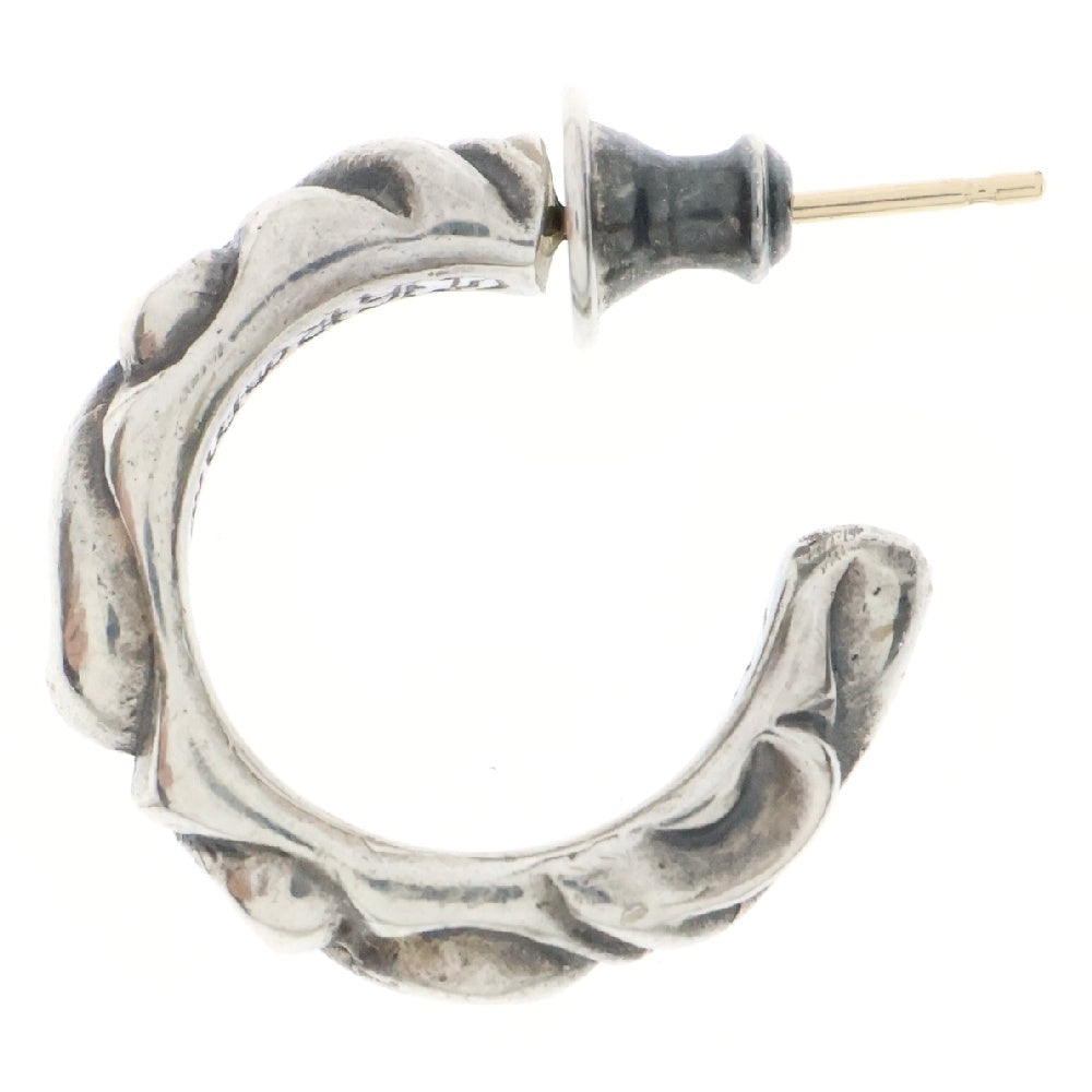 CHROME HEARTS(クロムハーツ) HOOP SCROOL スクロール フープピアス シルバー BCA102