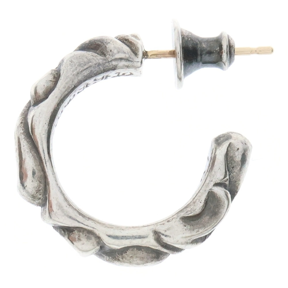 CHROME HEARTS(クロムハーツ) HOOP SCROOL スクロール フープピアス シルバー BCA102