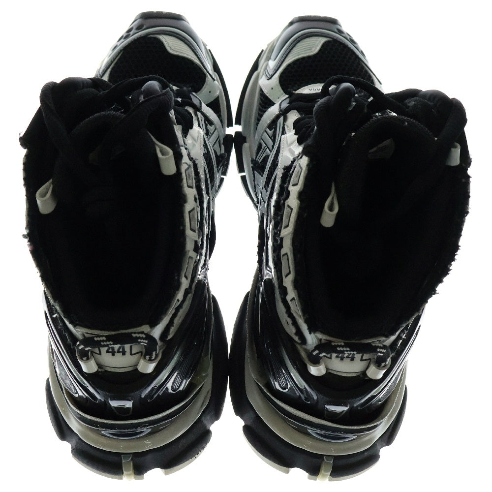 BALENCIAGA(バレンシアガ) RUNNER HIGH ランナーハイ ユーズド加工 ハイカットスニーカー シューズ ブラック/ホワイト 695764