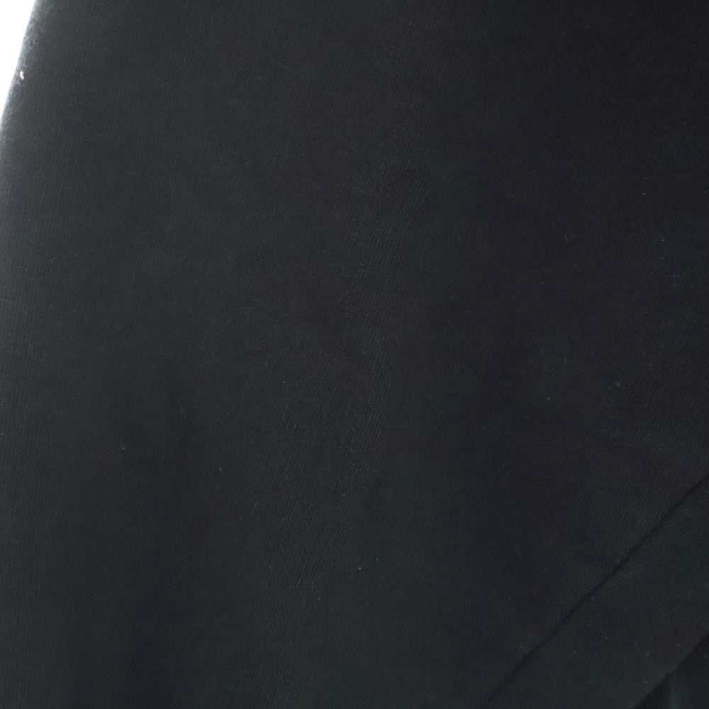 BALENCIAGA(バレンシアガ) 22SS Metal Hoodie Logo バレンシアガ メタルロゴ ペイント加工 スウェット プルオーバーパーカー ブラック 697879 TMV89