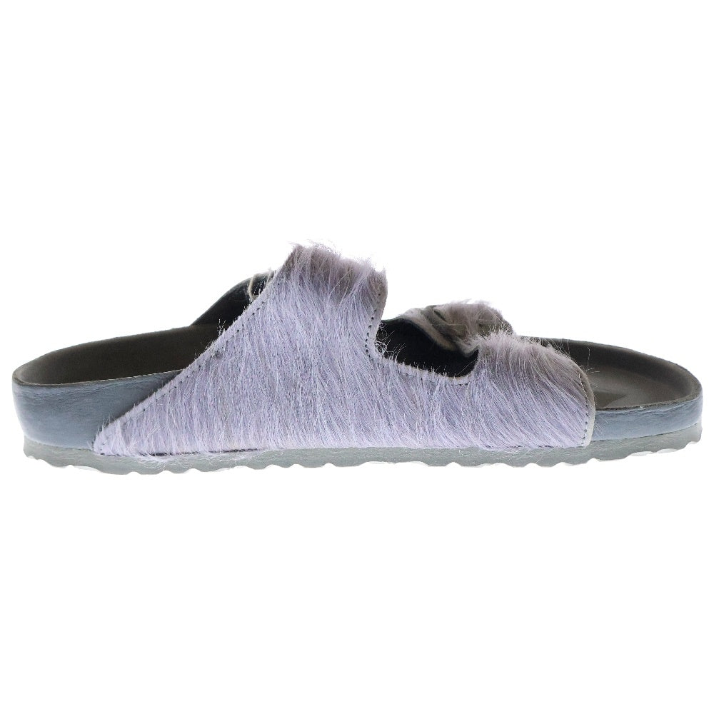 BIRKENSTOCK(ビルケンシュトック) ×RICK OWENS フェイクファー ベルトサンダル パープル