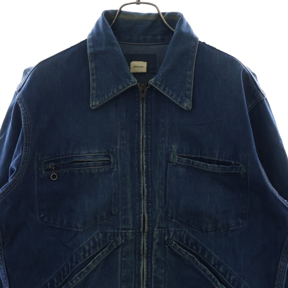 OSHKOSH(オシュコシュ) VINTAGE フルジップ エンジニアデニムジャケット インディゴ