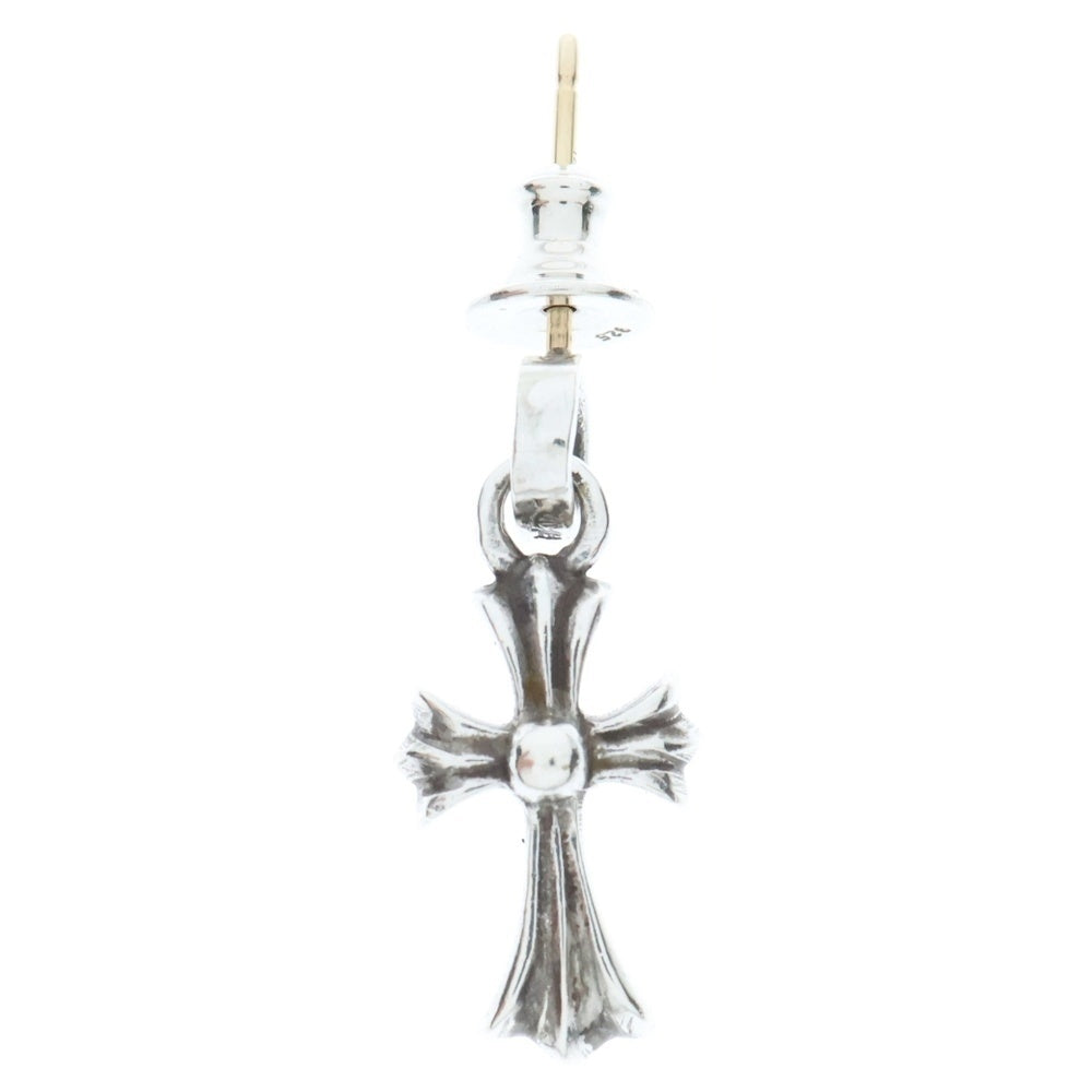 CHROME HEARTS(クロムハーツ) BBY F PPRCHN ベイビーファットクロス ドロップピアス シルバー BCA090