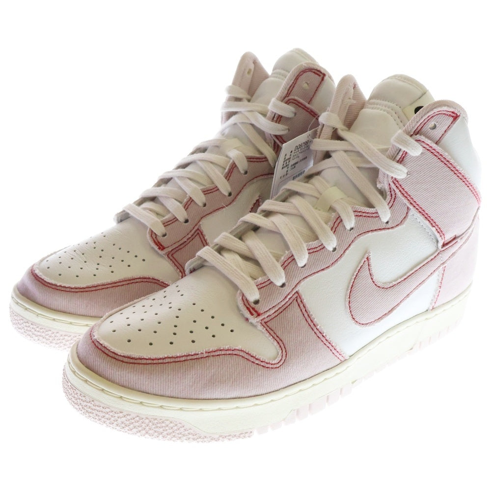 NIKE(ナイキ) Dunk High 1985 Barely Rose ダンク ハイ 1985 ベアリーローズ ハイカットスニーカー DQ8799-100 ピンク/ホワイト