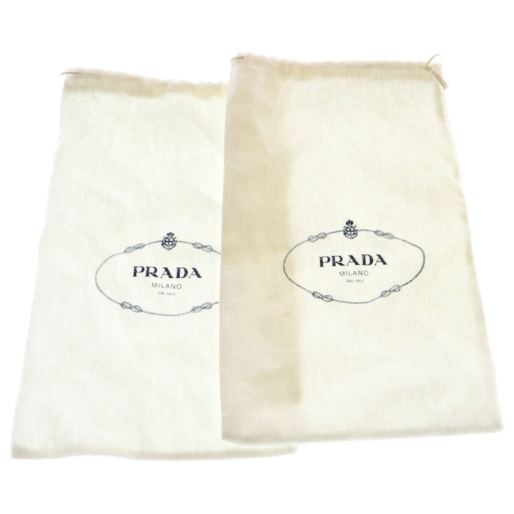 PRADA(プラダ) アンクルスタラップ サンダル レディース ゴールド