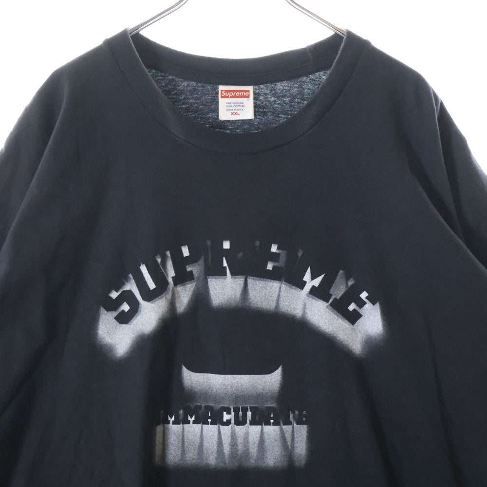 SUPREME(シュプリーム) 24SS Shadow Tee シャドーT クルーネック 半袖カットソー Tシャツ ブラック