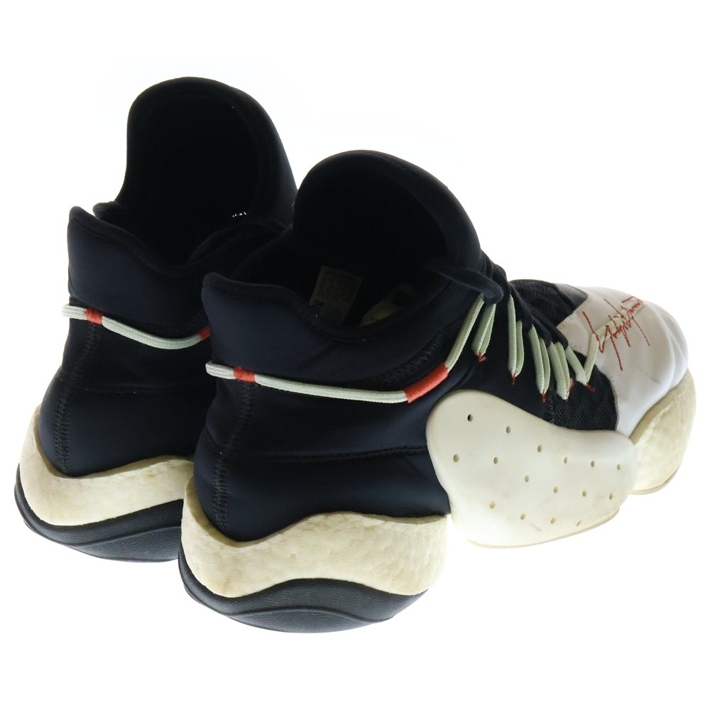 Y-3(ワイスリー) BYM BBALL ミッドカット スニーカー F99806 ブラック/ホワイト