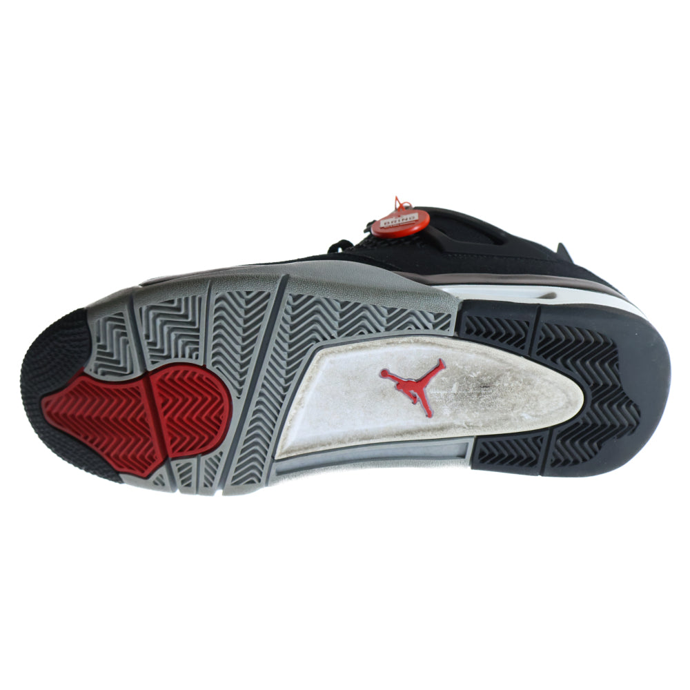 NIKE(ナイキ) AIR JORDAN 4 RETRO SE BLACK AND LIGHT STEEL エア ジョーダン レトロ ハイカットスニーカー DH7138-006 ブラック US10/28.0cm