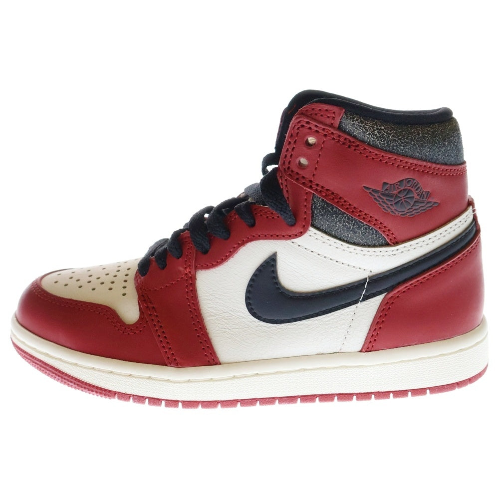 NIKE(ナイキ) AIR JORDAN 1 HIGH OG CHICAGO LOST & FOUND エアジョーダン1 シカゴ ロストアンドファウンド ハイカットスニーカー DZ5485-612 ホワイト/レッド US4.5/23.5cm