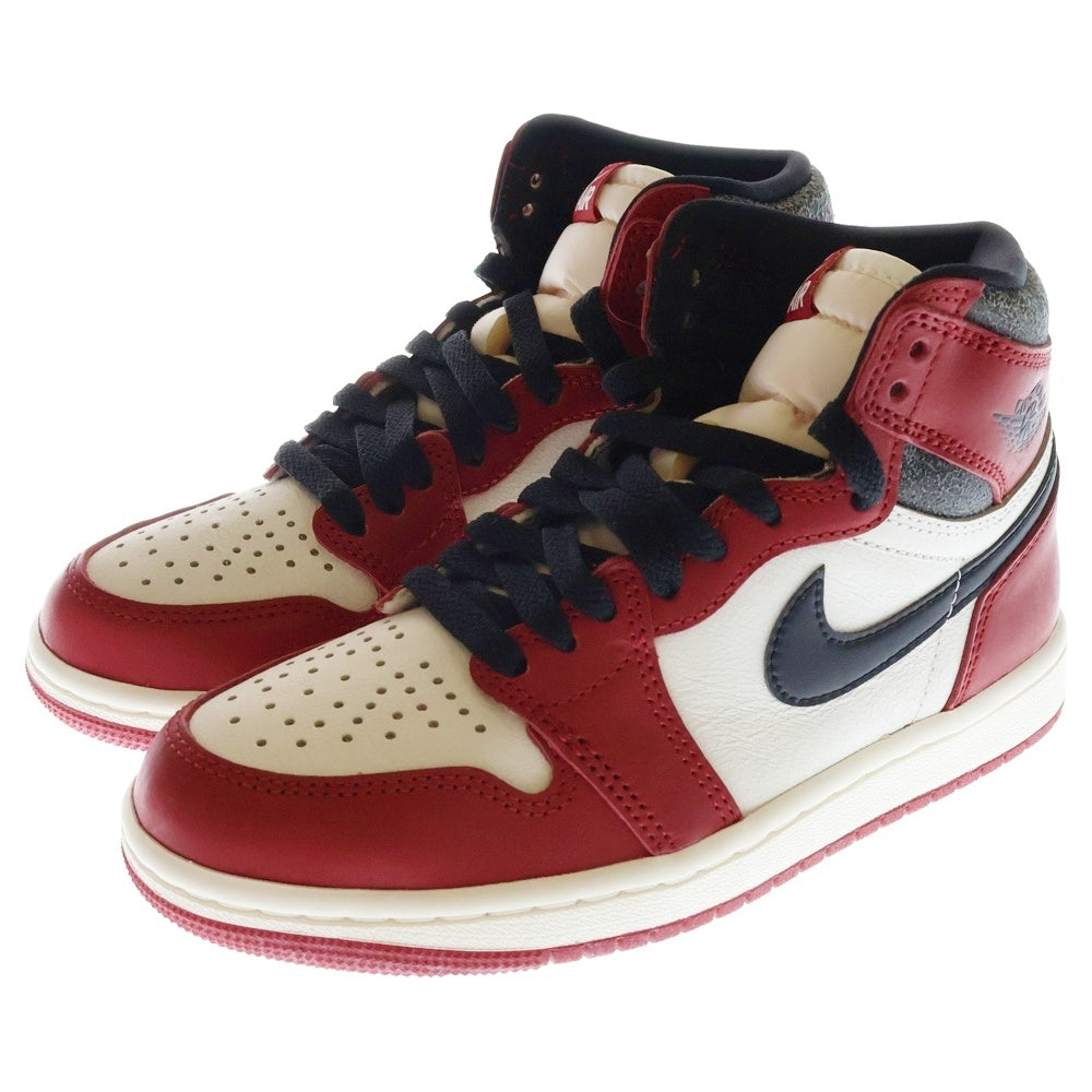 NIKE(ナイキ) AIR JORDAN 1 HIGH OG CHICAGO LOST & FOUND エアジョーダン1 シカゴ ロストアンドファウンド ハイカットスニーカー DZ5485-612 ホワイト/レッド US4.5/23.5cm