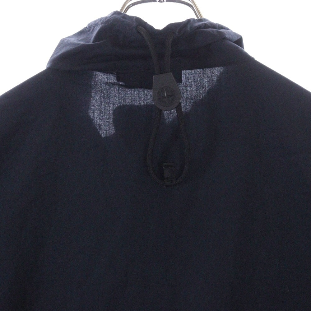 STONE ISLAND(ストーンアイランド) 23SS コンパスパッチ ハーフジップ オーバーシャツ ネイビー 781510705
