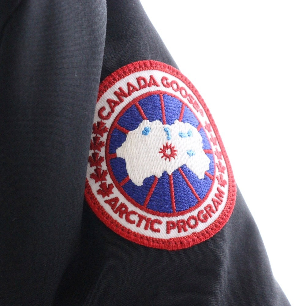 CANADA GOOSE(カナダグース) BRONTE PARKA コヨーテファー ブロンテパーカー ダウンジャケット ブラック レディース 2603JL