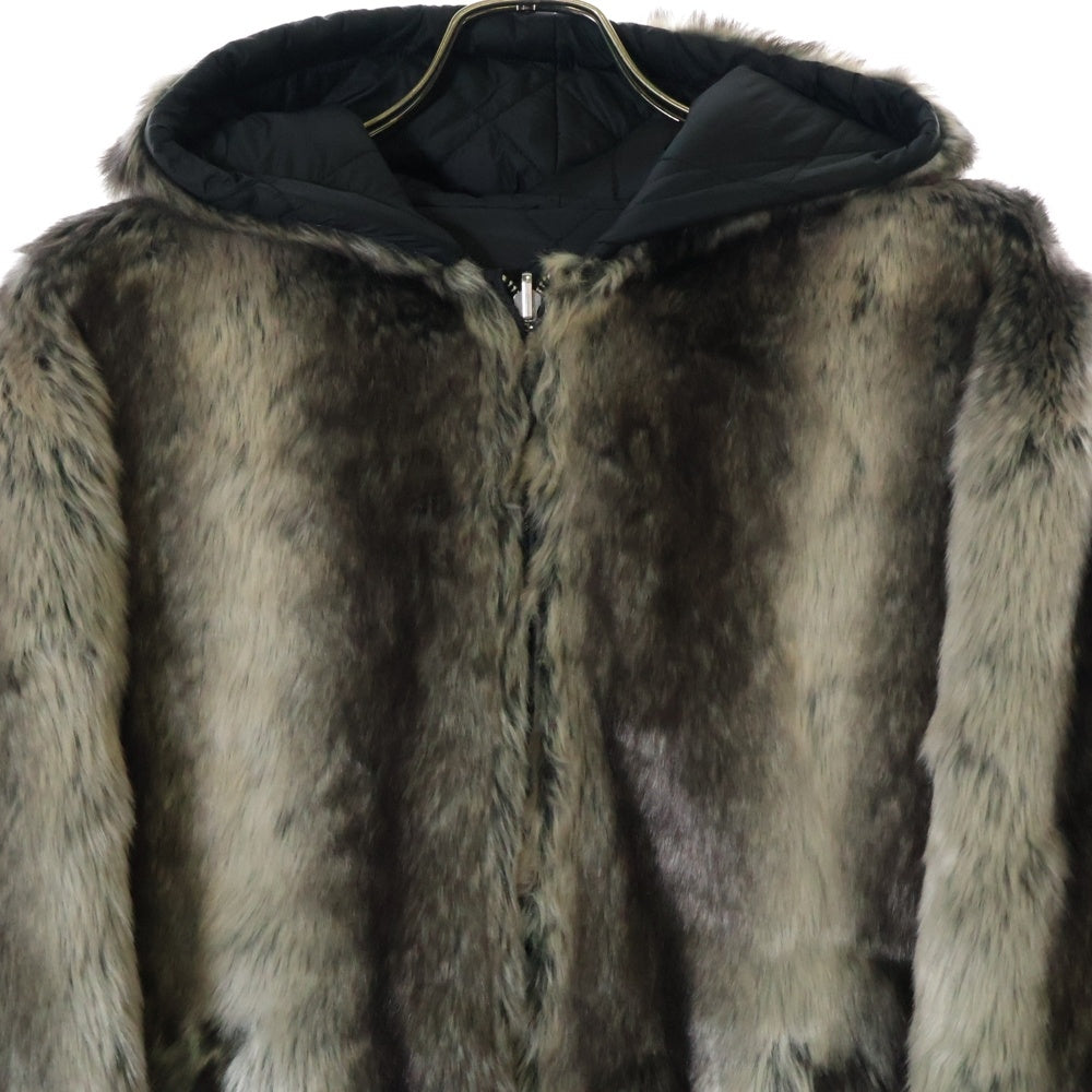 SUPREME(シュプリーム) 20AW Faux Fur Reversible Jacket  リバーシブルジャケット ブラウン