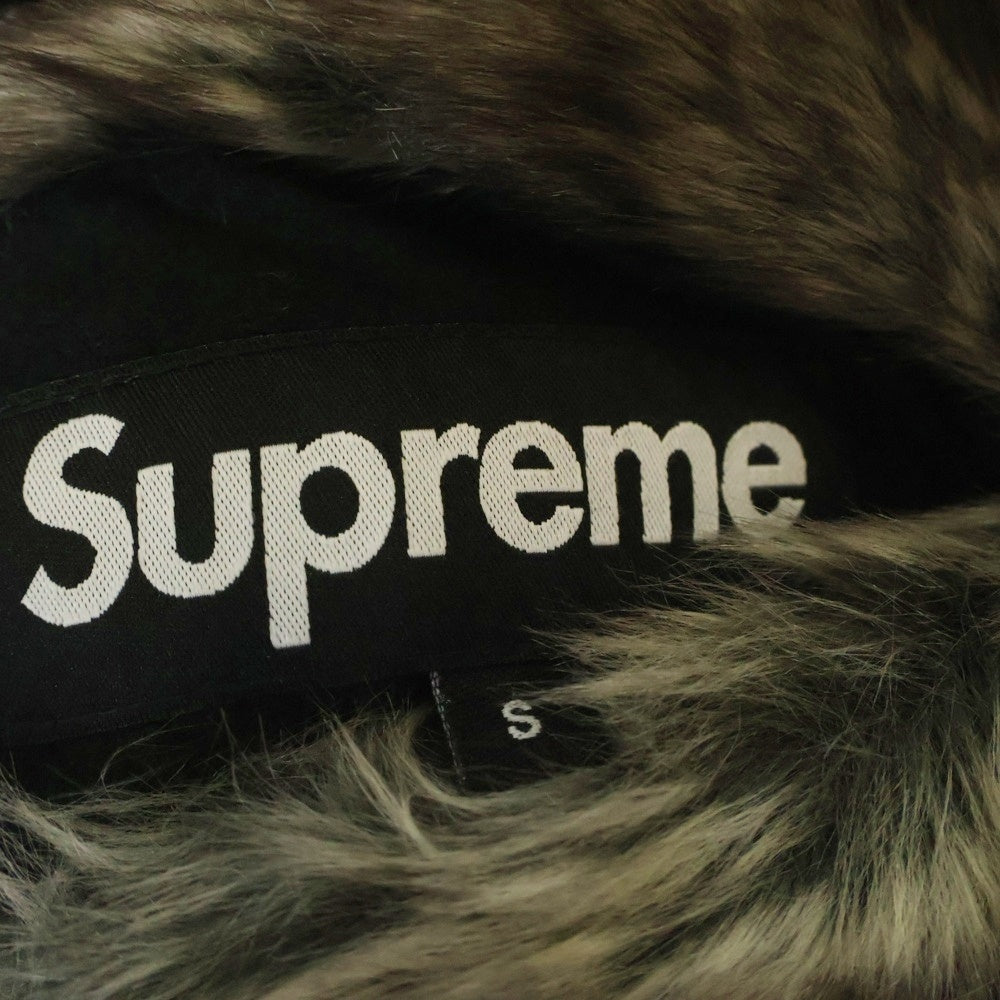 SUPREME(シュプリーム) 20AW Faux Fur Reversible Jacket  リバーシブルジャケット ブラウン