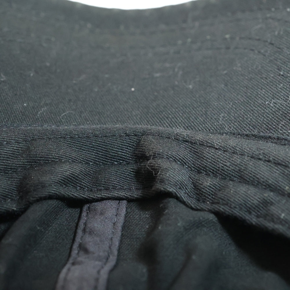 99%is(ナインティナインパーセントイズ) GHOST CAP ダメージ加工 キャップ ブラック