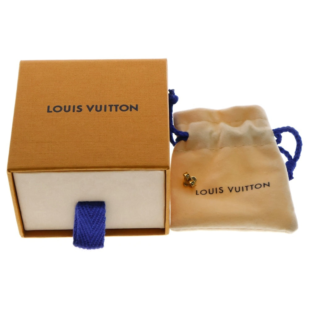 LOUIS VUITTON(ルイヴィトン) LVアイコニックストラスモノグラ ピアス ゴールド M00609