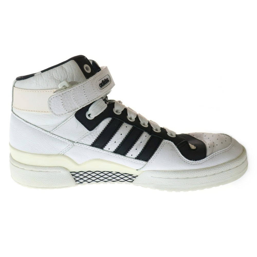 adidas(アディダス) ロゴパッチ ハイカットスニーカー B1919 ブラック/ホワイト