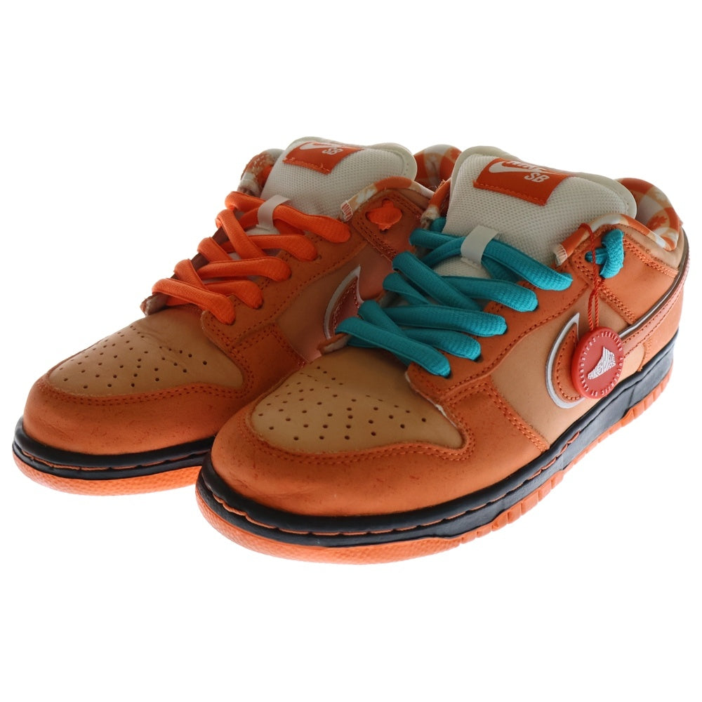 NIKE SB(ナイキエスビー) ×Concepts Dunk Low SP Orange Lobster コンセプツ ダンクロー ローカットスニーカー オレンジロブスター FD8776-809 オレンジ US6/24cm