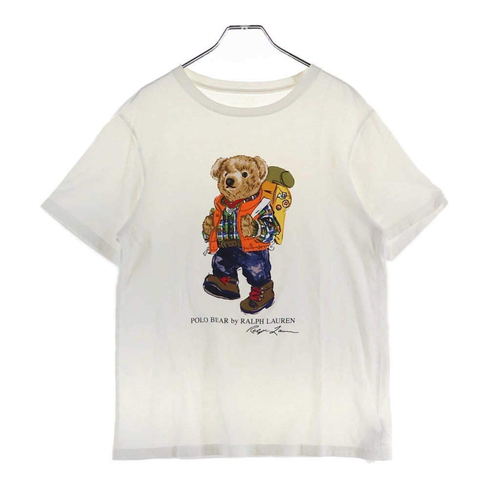 POLO RALPH LAUREN(ポロラルフローレン) POLO BEAR ポロベア プリントTシャツ カットソー ホワイト