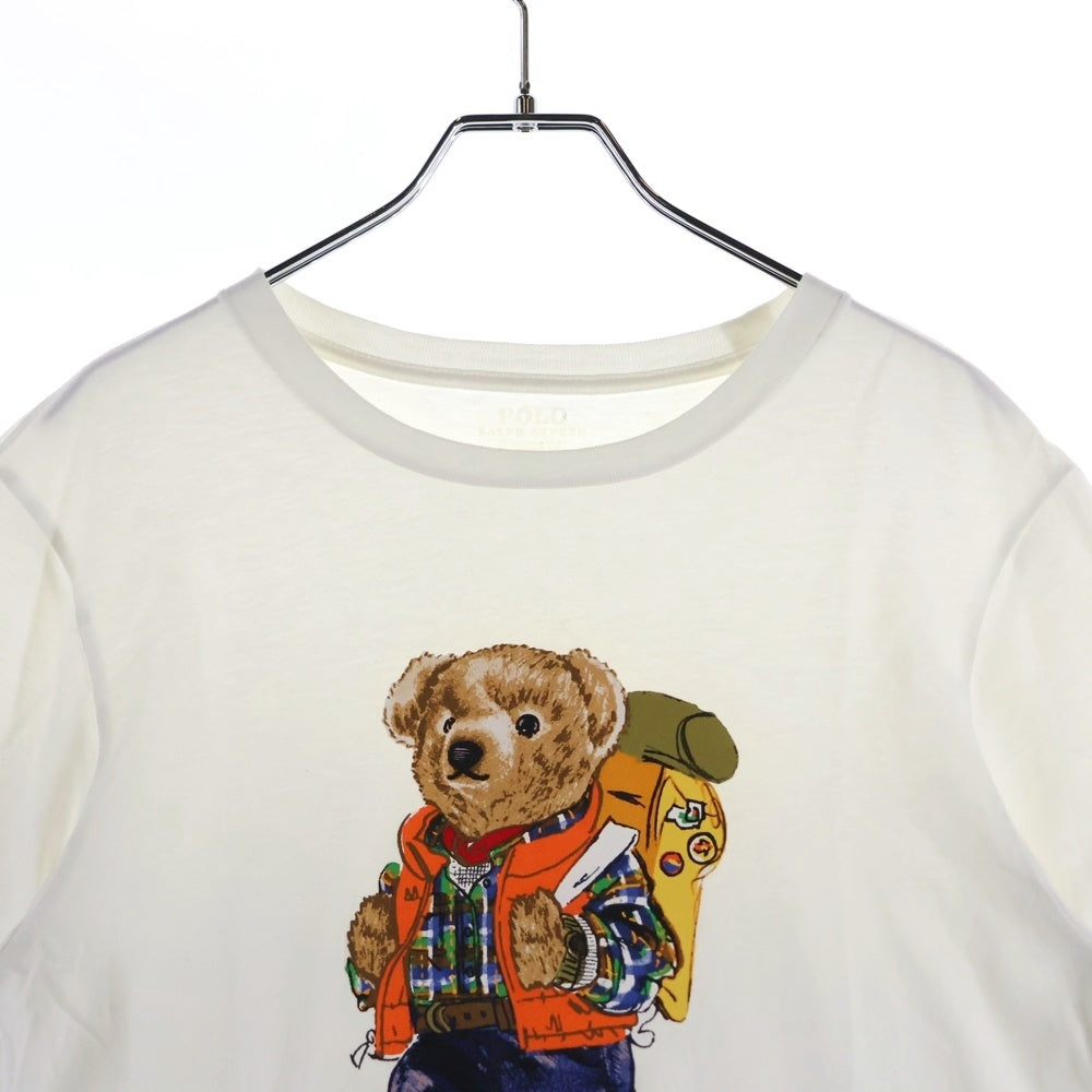 POLO RALPH LAUREN(ポロラルフローレン) POLO BEAR ポロベア プリントTシャツ カットソー ホワイト
